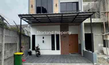 Rumah 2 Lantai Modern di Bintaro Tangsel