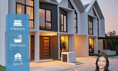 rumah 2 lantai modern di maguwo mulai 1m