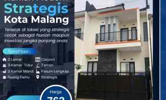 Rumah 2 Lantai Siap Huni dekat Kampus Suhat Malang