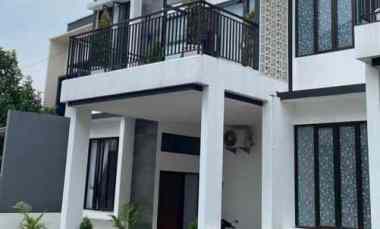 rumah 2 lantai siap huni di tanah baru depok