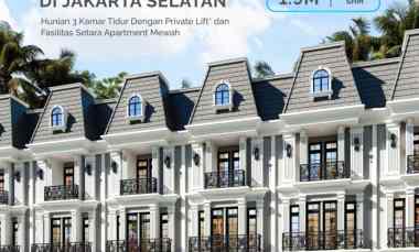 Rumah 3 Lantai di Pejaten, Pasar Minggu