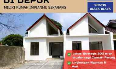 rumah 400 jutaan bojongsari depok modal 2 juta all in