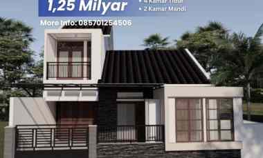 rumah 500 meter sd model sleman