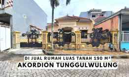 Rumah Dijual di Akordion Tunggulwulung Sukarno Hatta Kota Malang