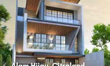 rumah alam hijau citraland new minimalis