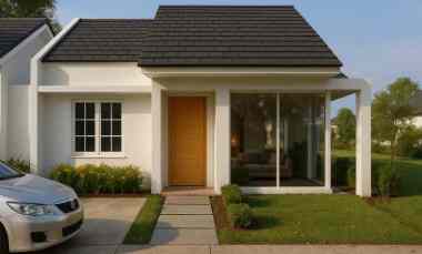 rumah aman banjir di komplek ciganitri bandung