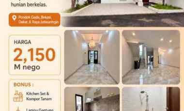 Rumah American Classic di Pondok Gede Bekasi dekat Tol