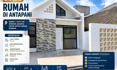 rumah antapani dekat rs hermina cocok untuk hunian