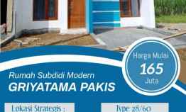 Rumah Subsidi Termurah Selangkah dari Exit Tol Pakis Griyatama