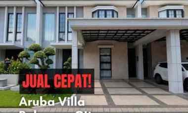 rumah aruba villa pakuwon city minimalis siap huni