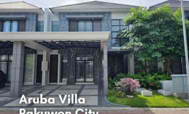 rumah aruba villa pakuwon city new minimalis