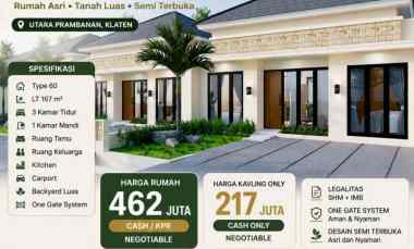 Rumah Asri,Tanah Luas 167m2,yuk Buruan Miliki
