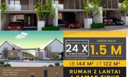 Rumah Mewah 2 Lantai 4 Kamar di Kaliurang Yogyakarta