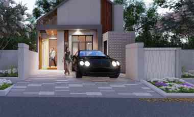 rumah baru 1 lantai di nirwana eksekutif jarang ada