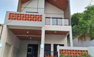 rumah baru 2 lt scandinavian style di pamulang