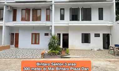 rumah baru 300m dr mal bintaro plaza dn stasiun kereta