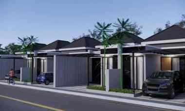 rumah baru dalam mini cluster di kawasan mlati sleman