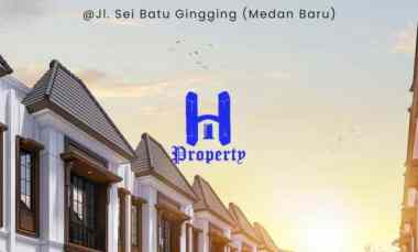 rumah baru di komplek skye galaxy daerah medan baru