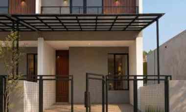 rumah baru modern tropical di cinere megapolitan