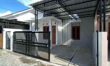 rumah baru siap huni dalam cluster yogyakarta