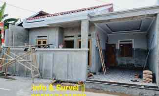 Rumah Baru Tahap Finishing Gedongan dekat Kampus Akfis
