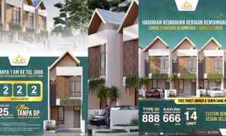 Rumah Baru Teras Alamanda di Cipayung Jakarta Timur