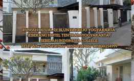 Rumah Dijual di Blunyahrejo Yogyakarta. Seberang Hotel Tentram Yogyaka