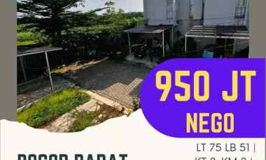 rumah bogor barat siap huni dekat ke tol yasmin