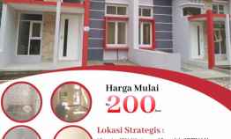 Promo Rumah Murah Siap Huni Ecca One Residence dekat Unmer Malang