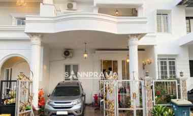 rumah cantik 2 lantai di dalam cluster tanah baru