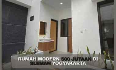 gambar rumah cantik 500 jutaan minimalis di berbah sleman