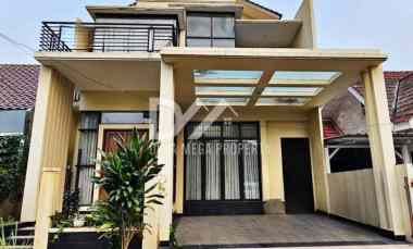 rumah cantik semi furnished di nusa loka bsd