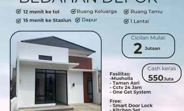 rumah cicilan 2 jutaan di bedahan depok