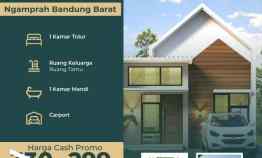 Dijual Rumah Villa 1 Lantai Suasana Asri Sejuk Bandung