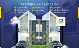 Rumah Syariah 2 Lantai Cileungsi Bogor Cluster Townhouse Evergreen