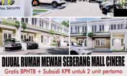 Cluster Mewah 2 lantai dekat Mall Cinere Depok