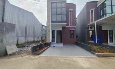 rumah cluster baru one gate system di cikunir bekasi