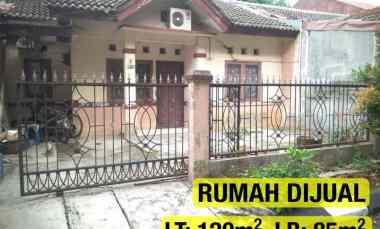rumah cluster bumi anggrek hadap taman 120m 85m