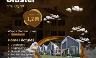Rumah Cluster Indah di Parit Indah Cluster