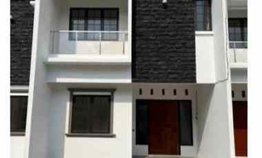 rumah cluster murah 2 lantai gaya bali di depok