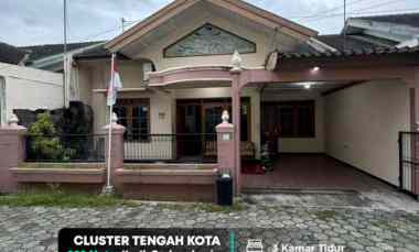 rumah cluster semi furnished rejowinangun kota jogja