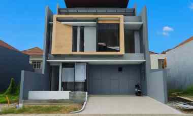 rumah crystal golf citraland new minimalis carport