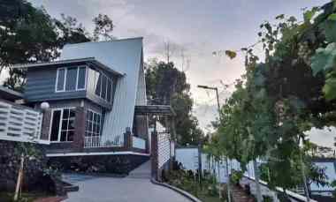 rumah dan kebun di kota batu dengan tanah luas