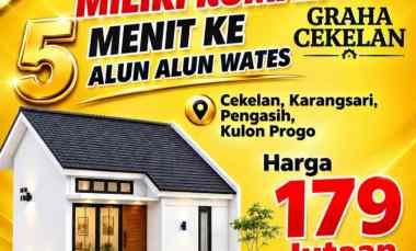 rumah dekat alun alun wates kulon progo