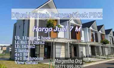 rumah denver pik2 view danau