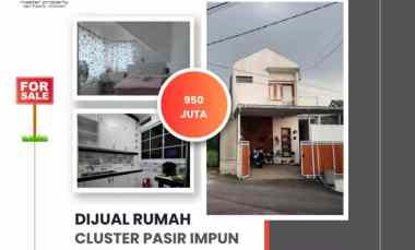 rumah di cluster pasir impun sejuk aman dan nyaman