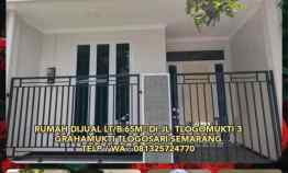 Rumah Dijual Lt/b 65m jl. Tlogomukti 3 Grahamukti Tlogosari Semarang