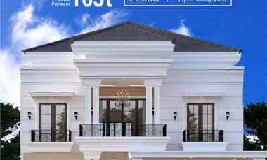 rumah di komplek pemda 2 lantai bella vista