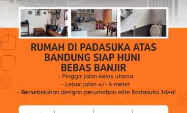 rumah di padasuka atas bandung siap huni bebas banjir