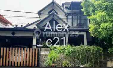 rumah dijual 2 lantai siap huni di graha raya